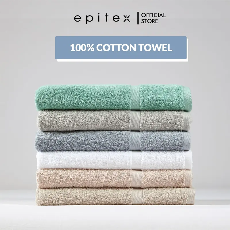 Epitex Epinova Pure Cotton Sofuto Bath Towel | Bath Towel | Shower Towel | Gym Towel(Pack of 5)